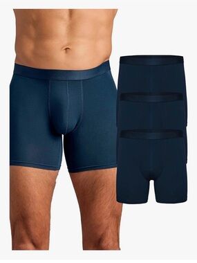 NWT True Classic Navy Boxer Briefs - Pack of 3